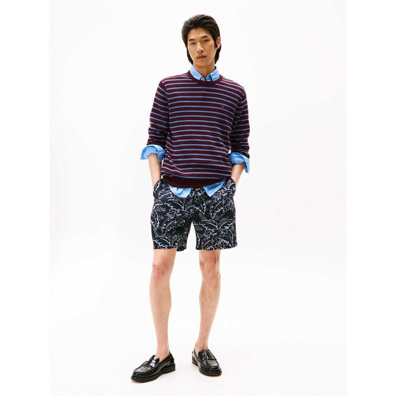 Tommy Hilfiger Mercer Linen Print Shorts image number 3